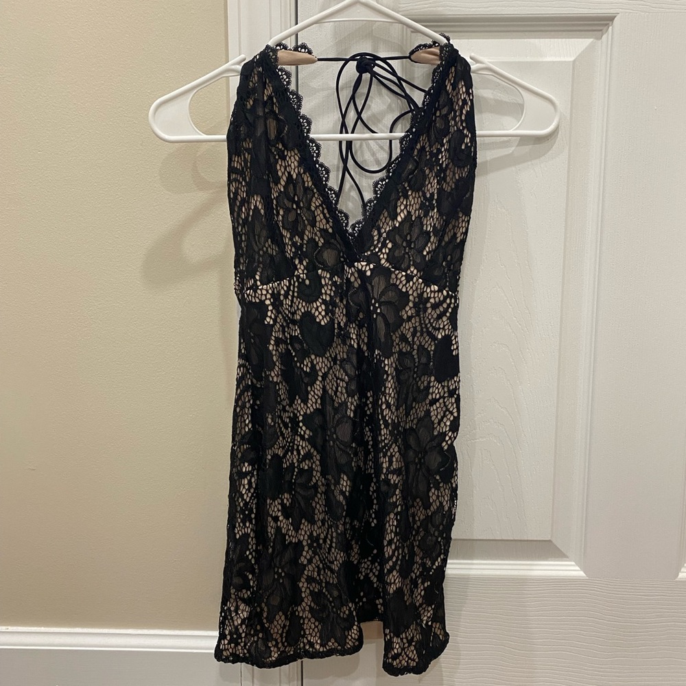 Halter Floral Dress